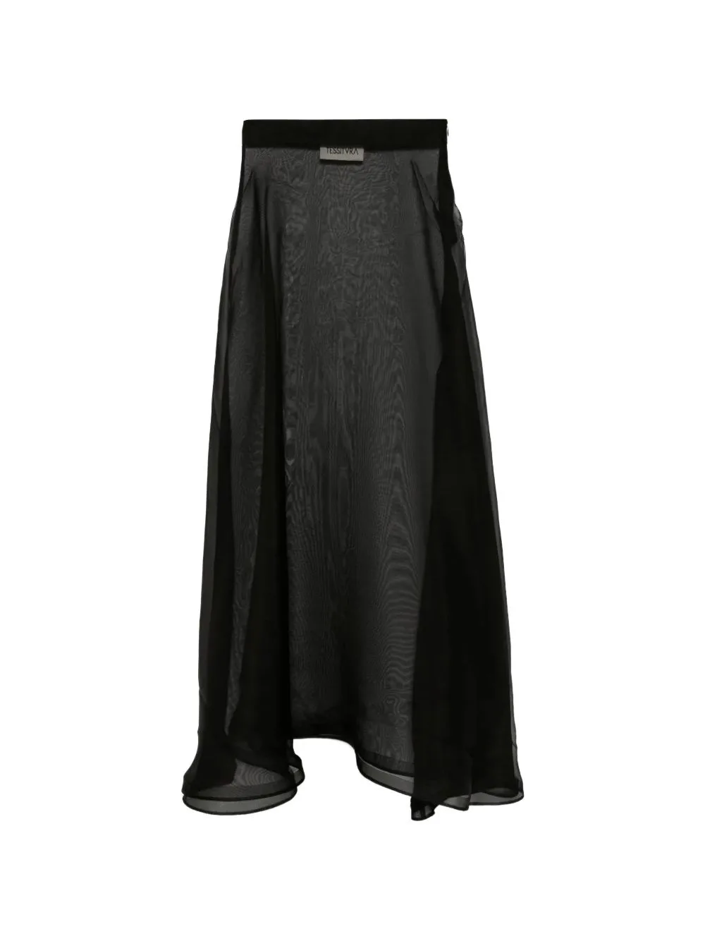 Floral-Print High-Waisted Maxi Skirt