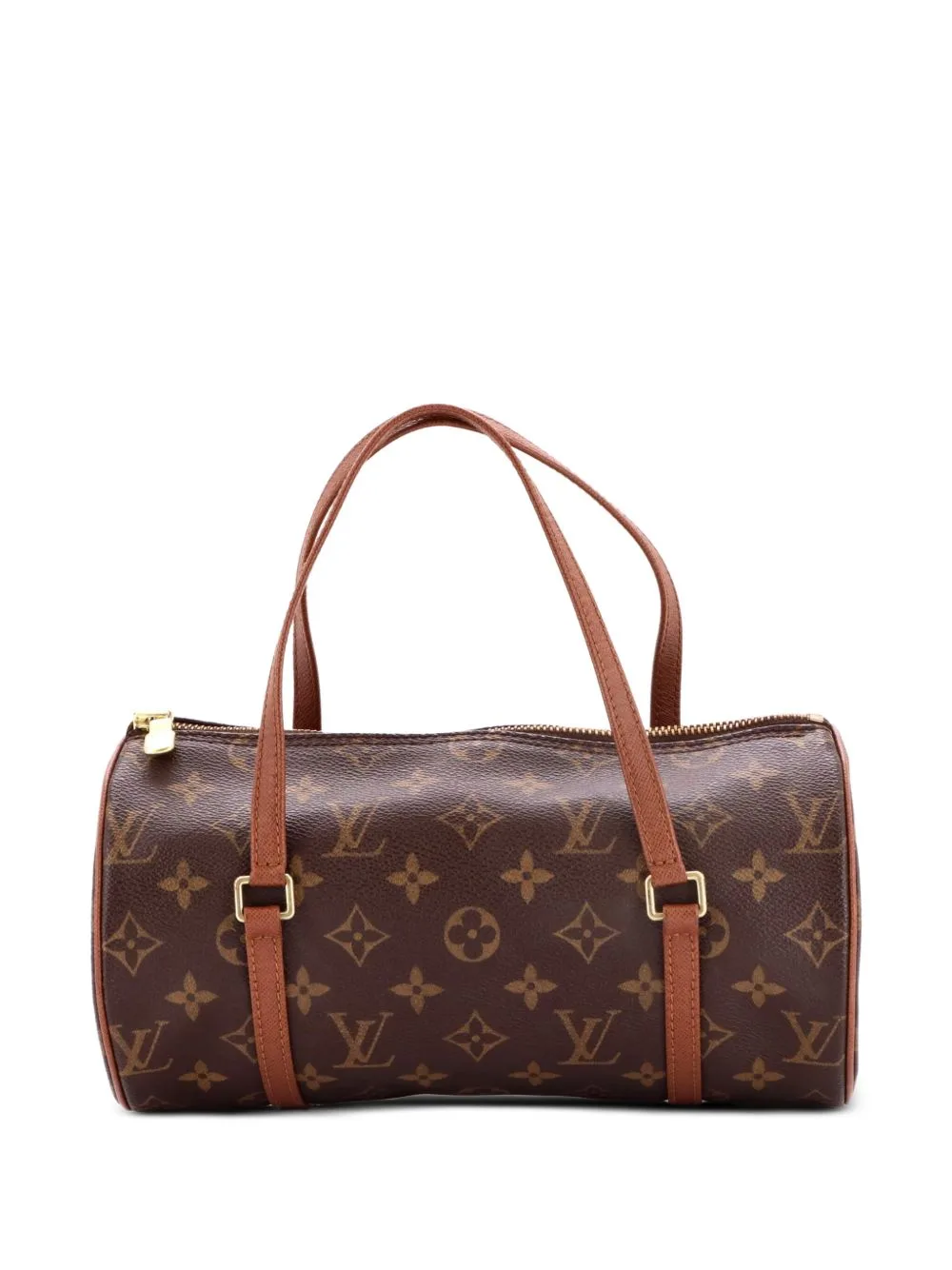 Papillon Handbag Monogram Canvas 26 Satchel by Louis Vuitton Pre-Owned