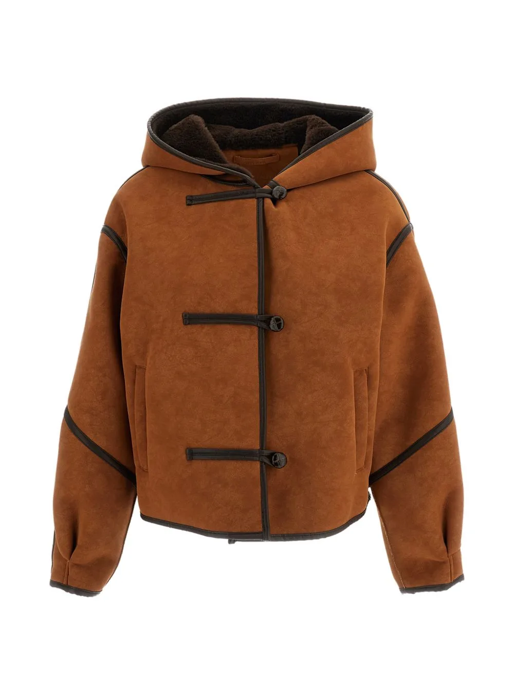 Fia Toggle-Fastening Hooded Jacket by STAND STUDIO