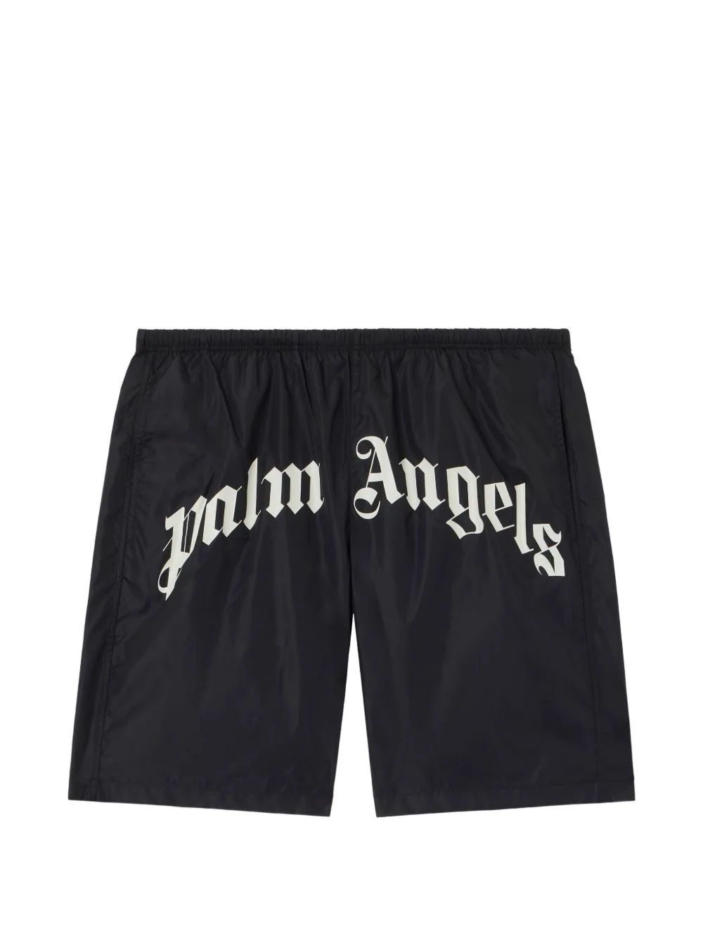 Curved Logo Swimshorts by Palm Angels
