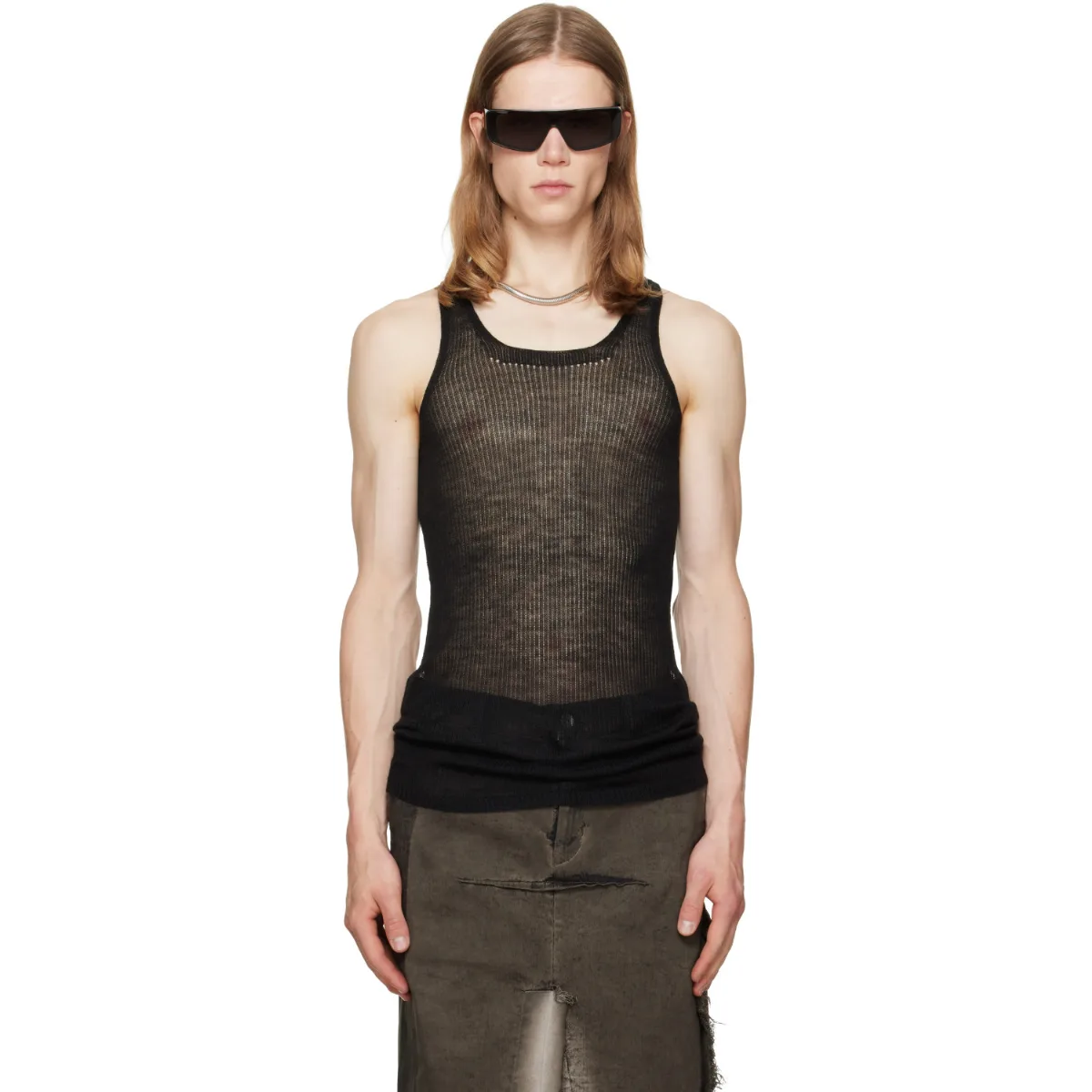Tower Pony Tank Top by Rick Owens