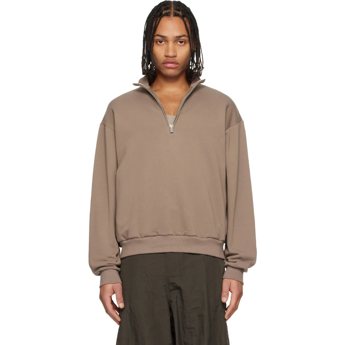 Half-Zip Sweatshirt by LE17SEPTEMBRE