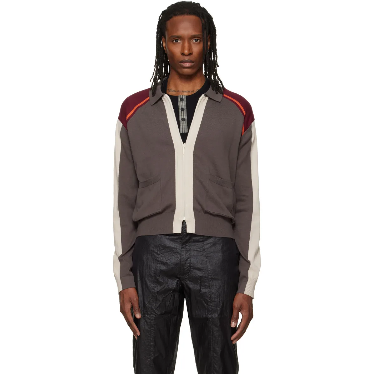 Munno Knit Cardigan by Kiko Kostadinov