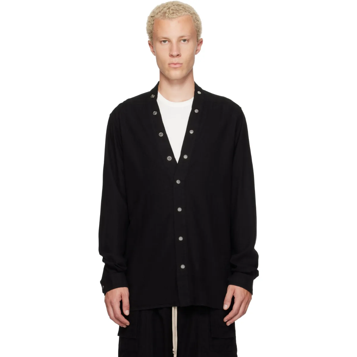 Tower Larry Shirt by Rick Owens DRKSHDW