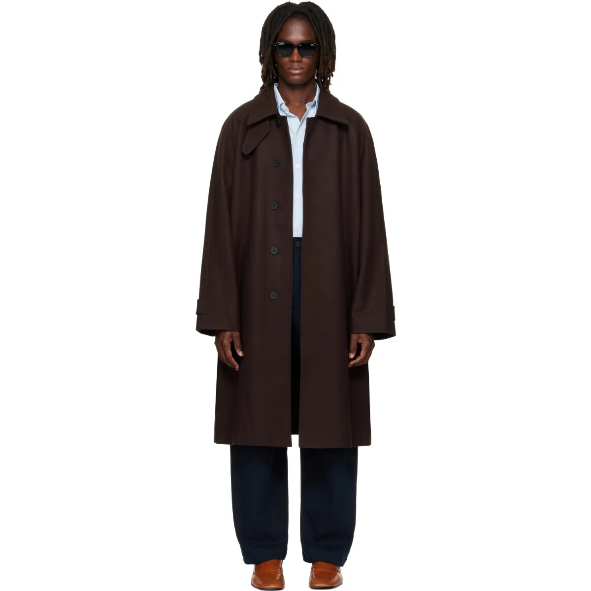 Cabo Wool Coat by Studio Nicholson
