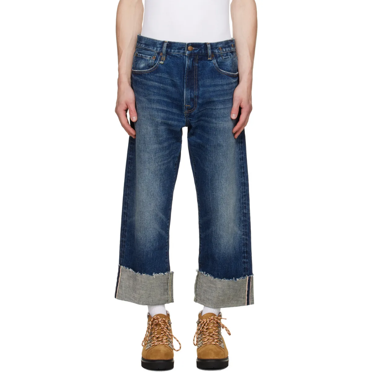 Cuffed X-Boyfriend Jeans by R13