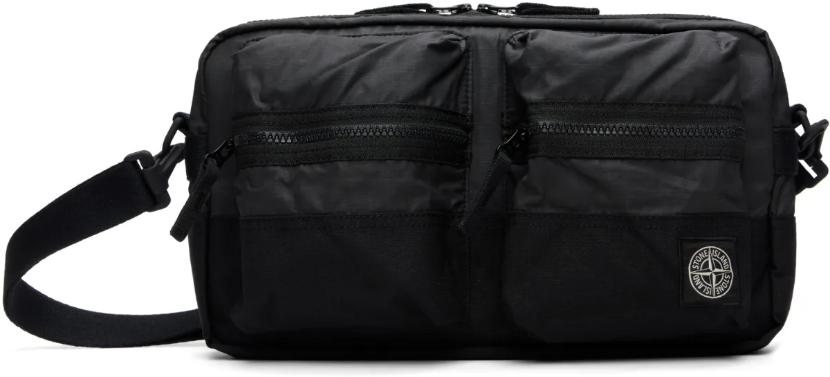 9200024 Double Coated Cotton Ripstop Bag by Stone Island