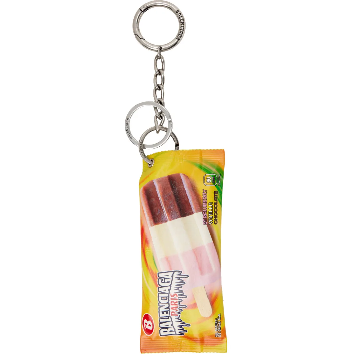 Snack Pouch Keychain by Balenciaga
