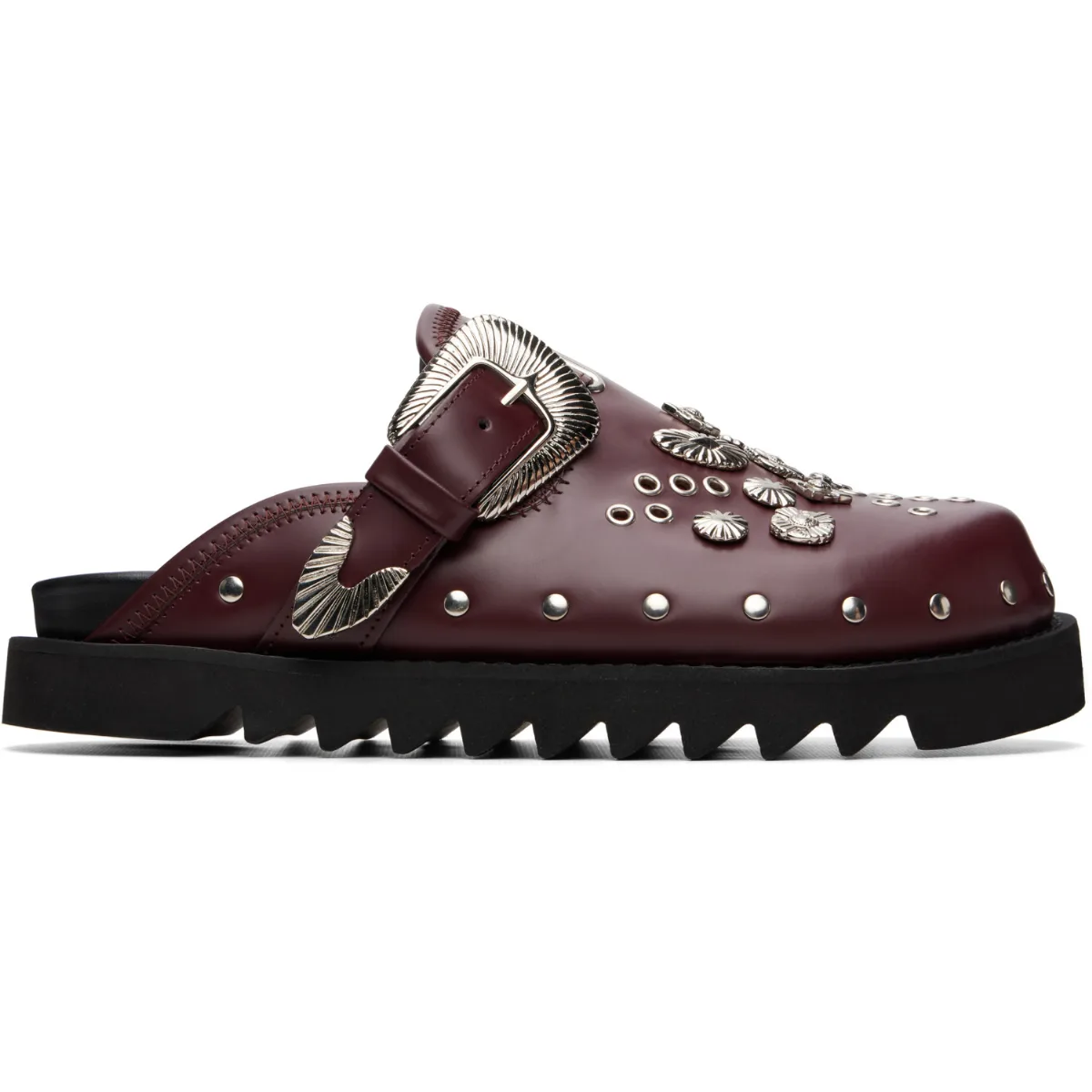 Eyelet Metal Sabot Slip-On Loafers by Toga Virilis