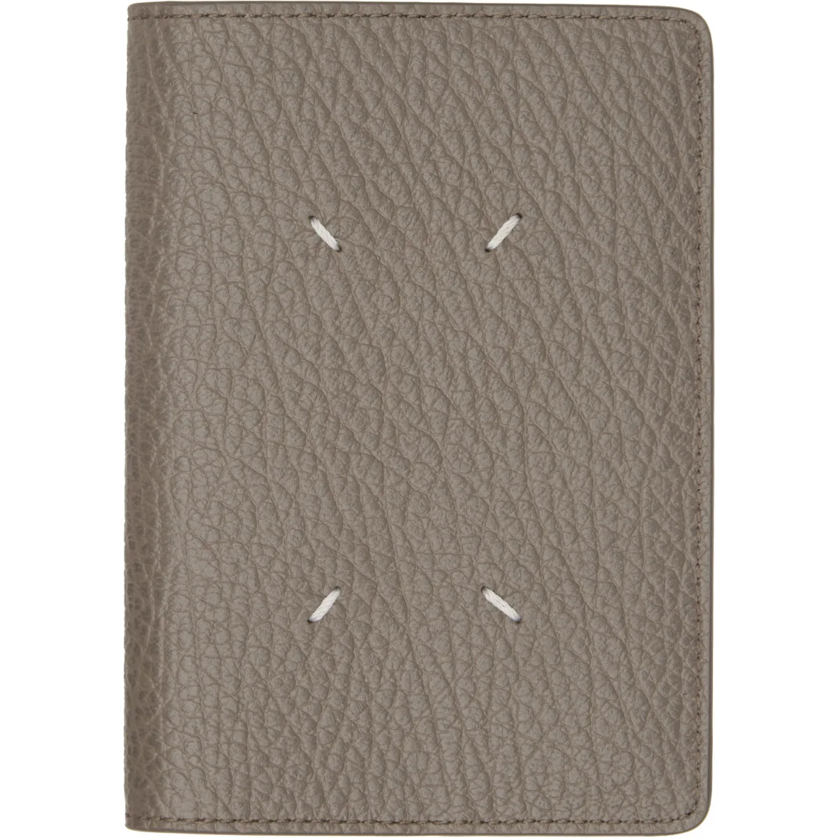 Four Stitches Passport Holder by Maison Margiela