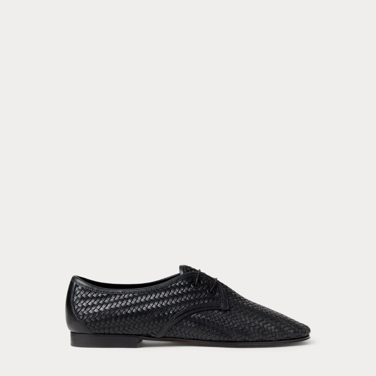 Christie Woven Leather Oxford by Ralph Lauren Collection