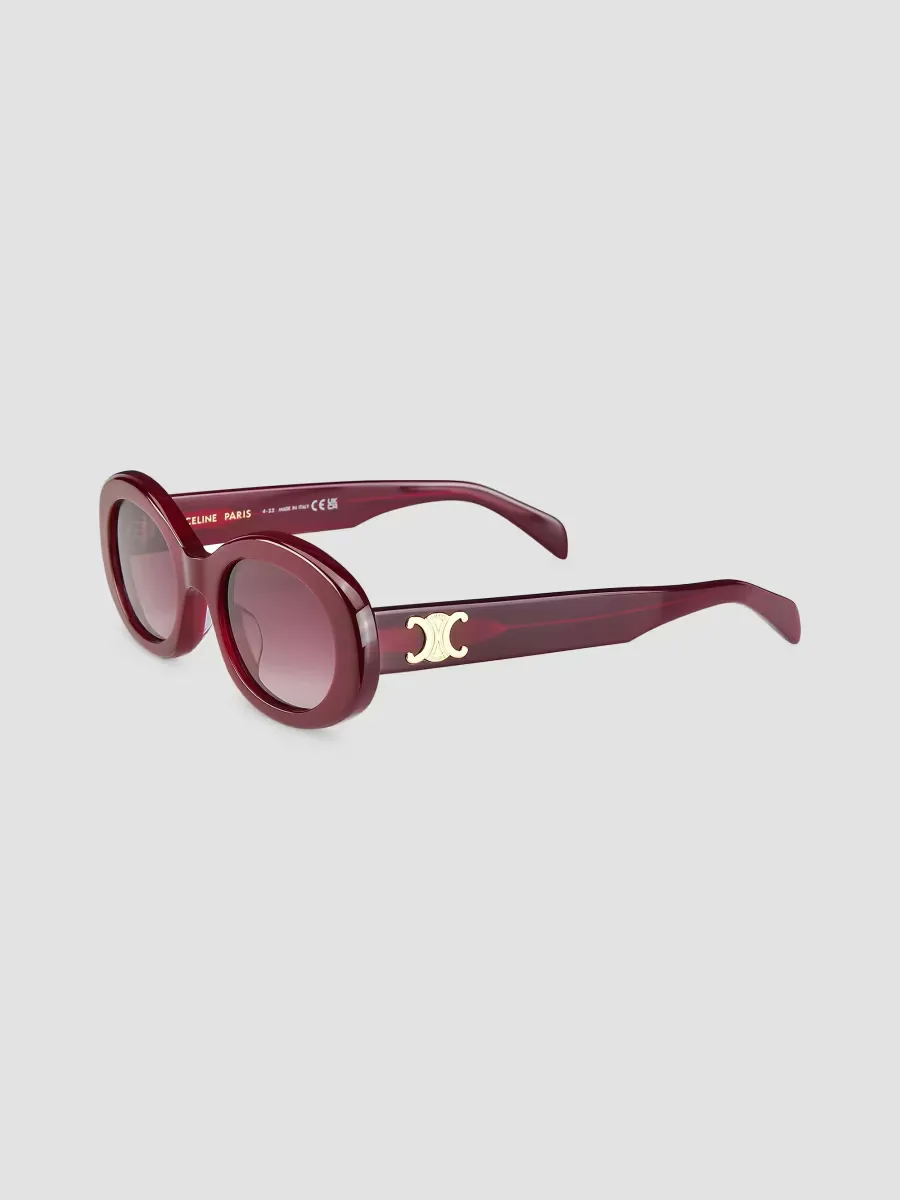 Triomphe 52MM Oval Sunglasses