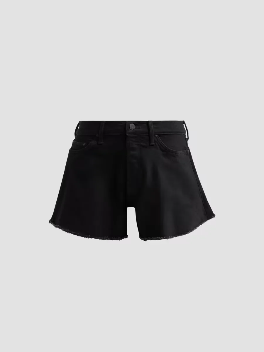 The Flutter Fray Denim Shorts by MOTHER