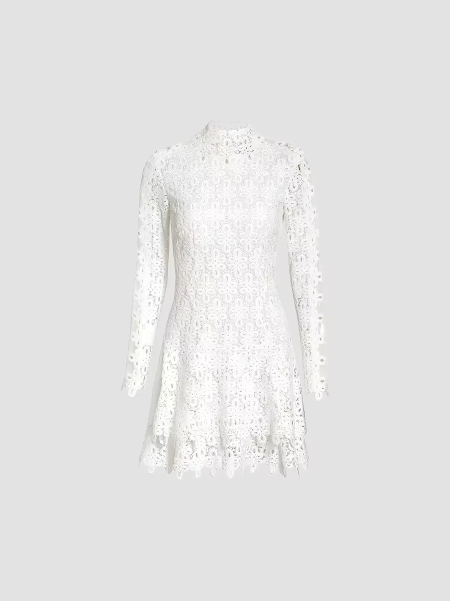Guipure Lace Dress by SIMKHAI