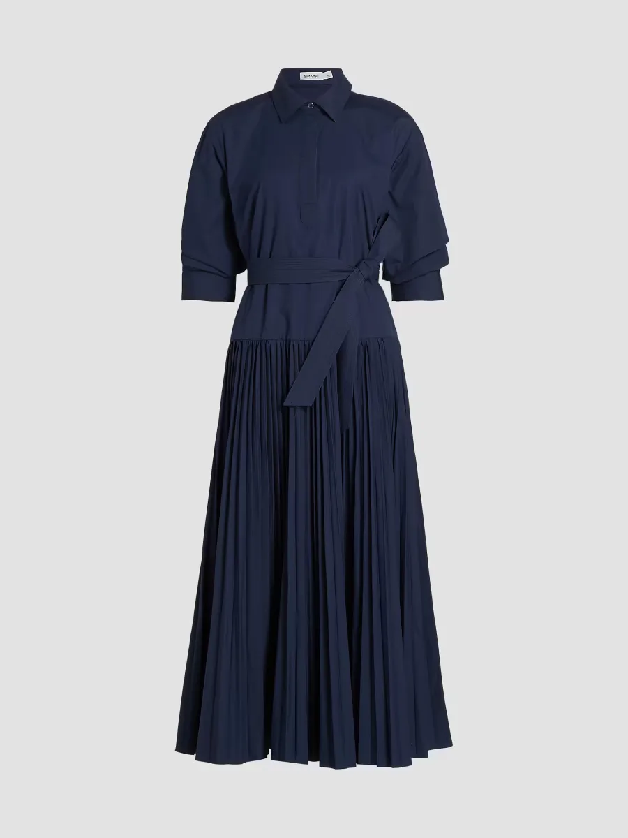 Arlo Belted Maxi Shirtdress