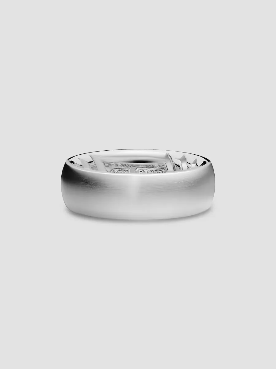 Streamline Band Ring in Platinum, 7.6MM