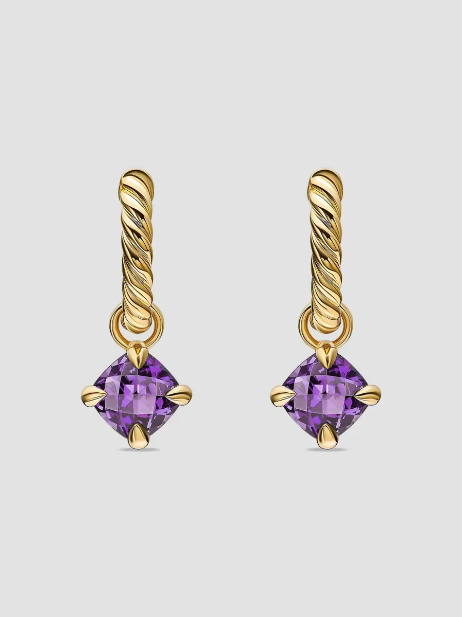 Micro Chatelaine Drop Earrings in 18K Yellow Gold by David Yurman