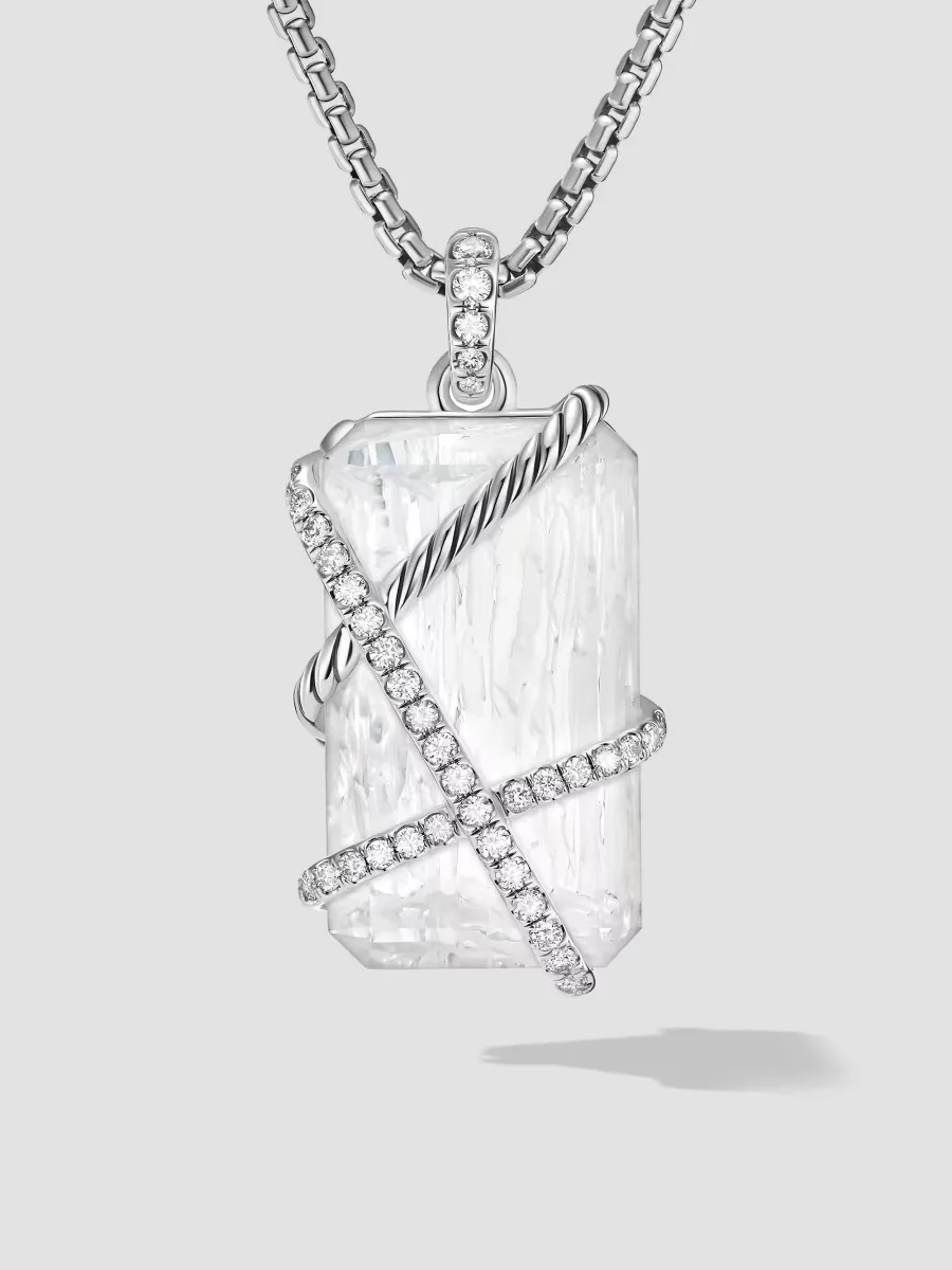 Cable Wrap Amulet in Sterling Silver by David Yurman