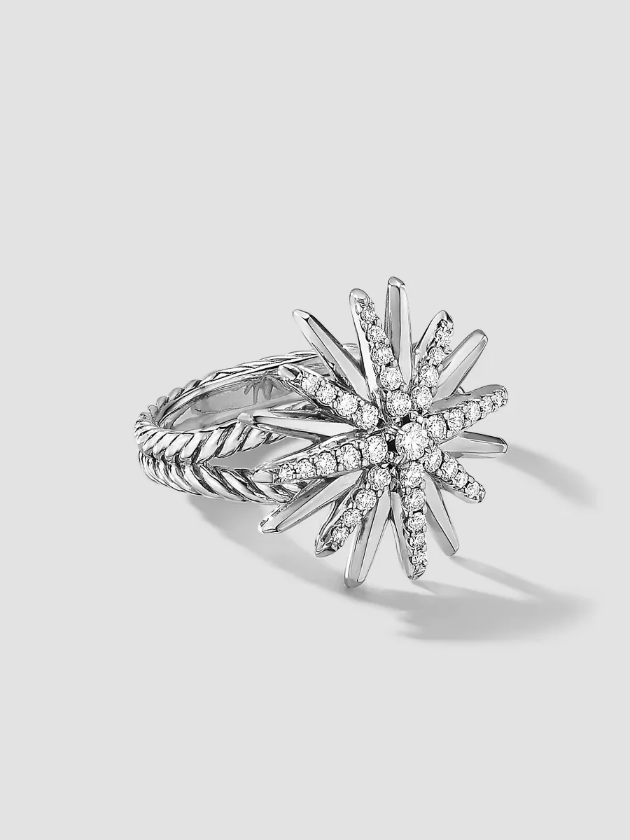 Starburst Ring in Sterling Silver by David Yurman