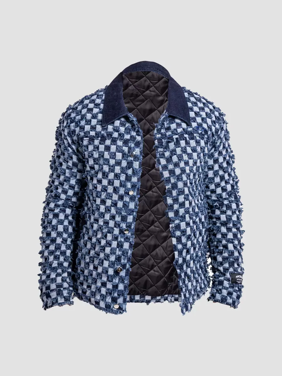 Denim Ascension Jacket by Maceoo
