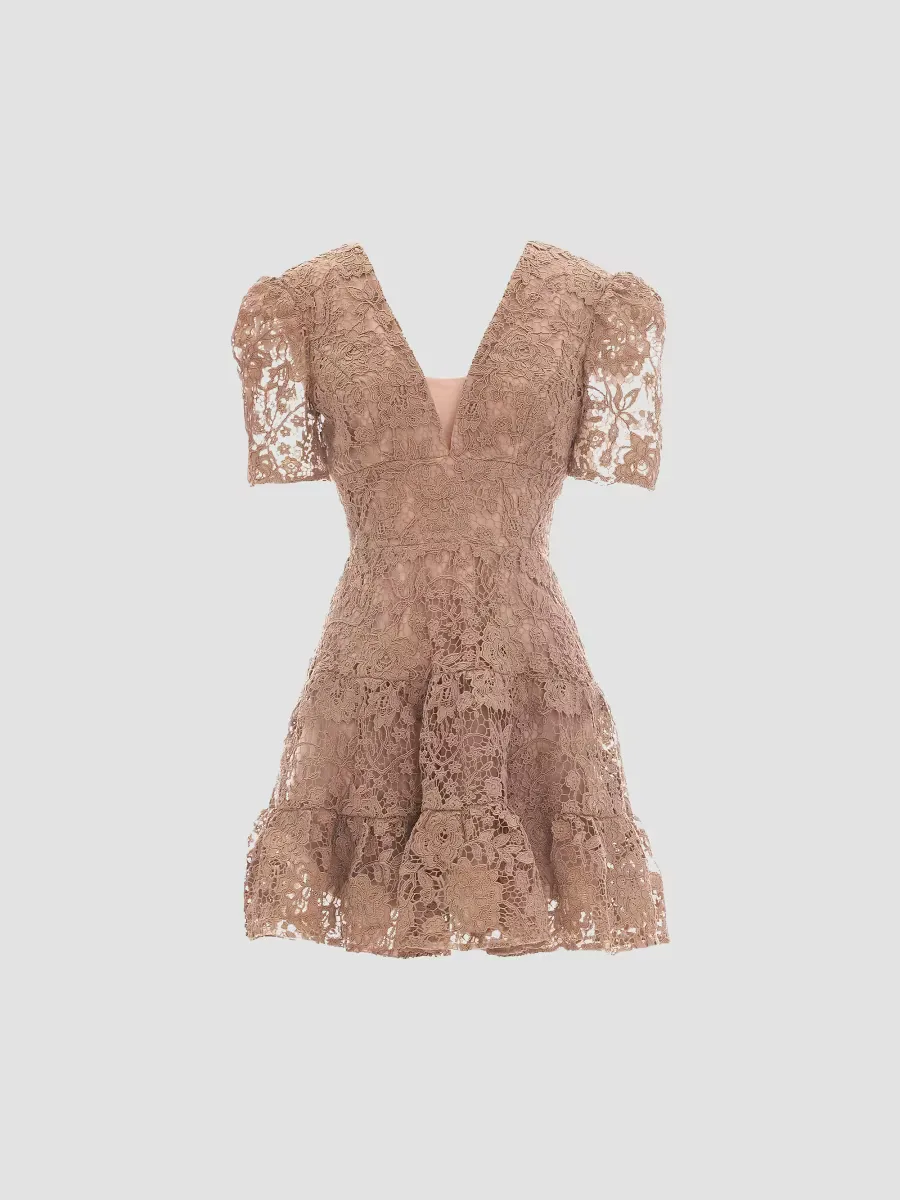 Hallie Lace Cocktail Minidress by Dress the Population