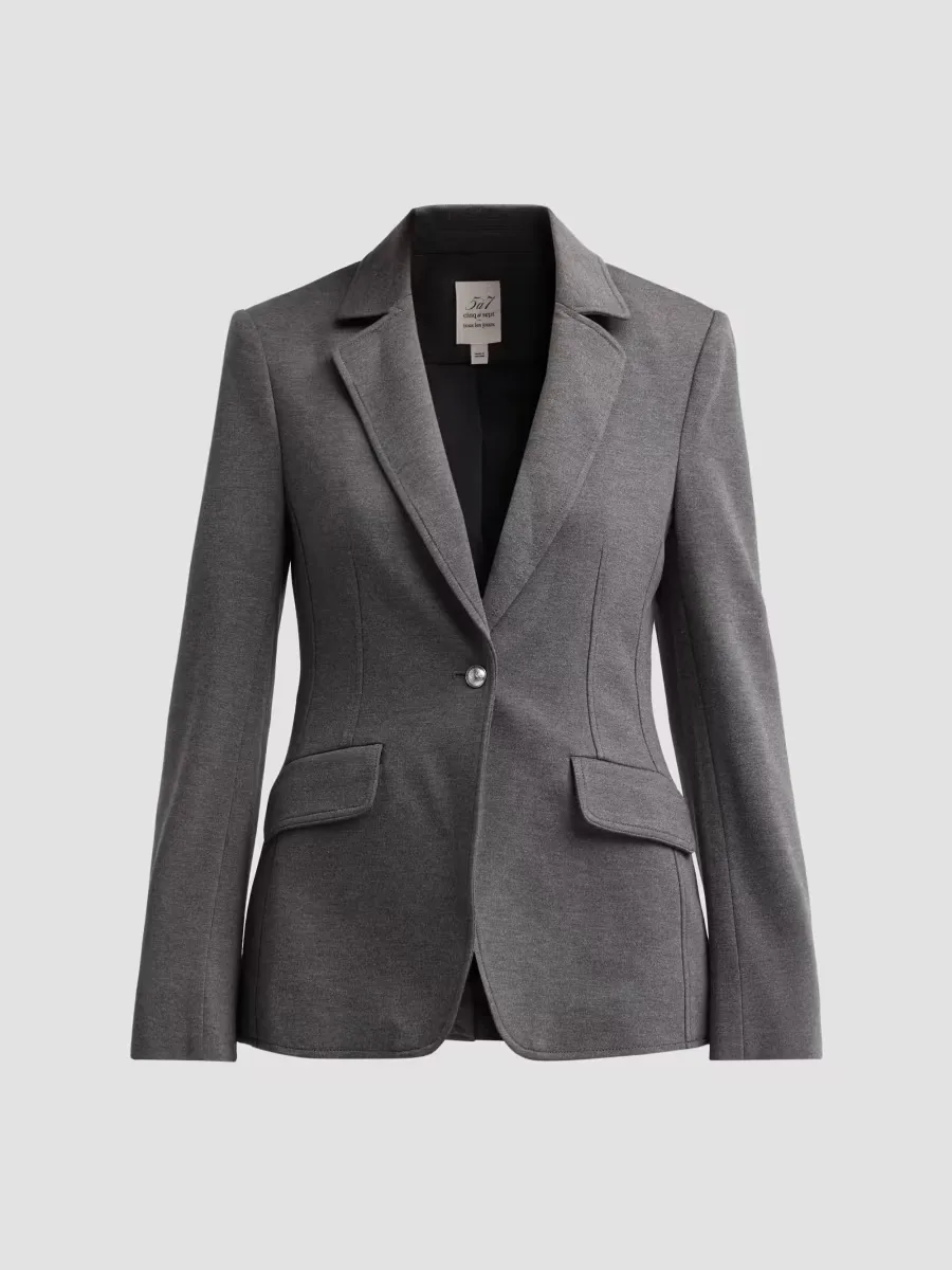 Danicka Ponte Blazer by Cinq  Sept