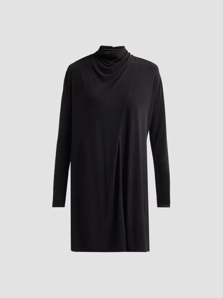 Draped Cowl Mini Dress by Vince