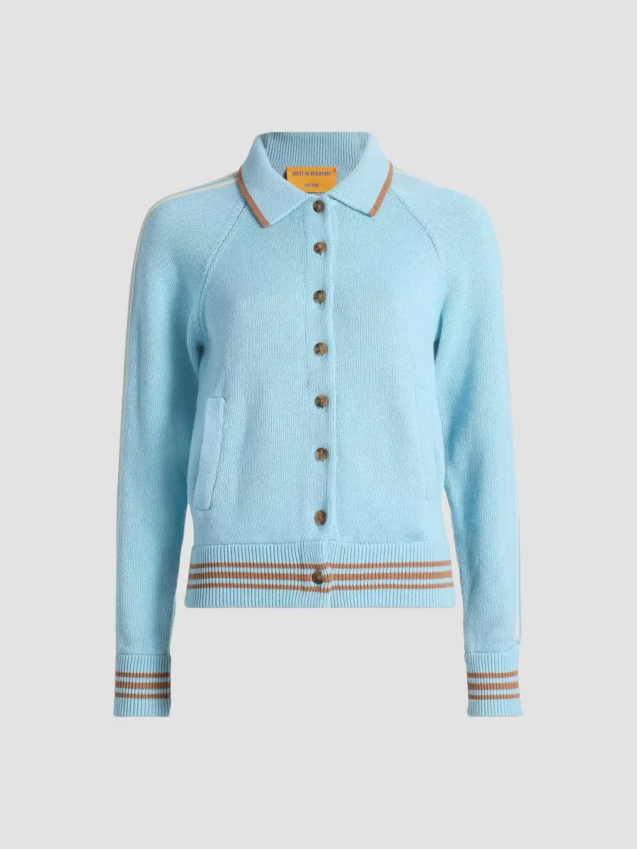 Cotton-Cashmere Varsity Jacket by Guest in Residence