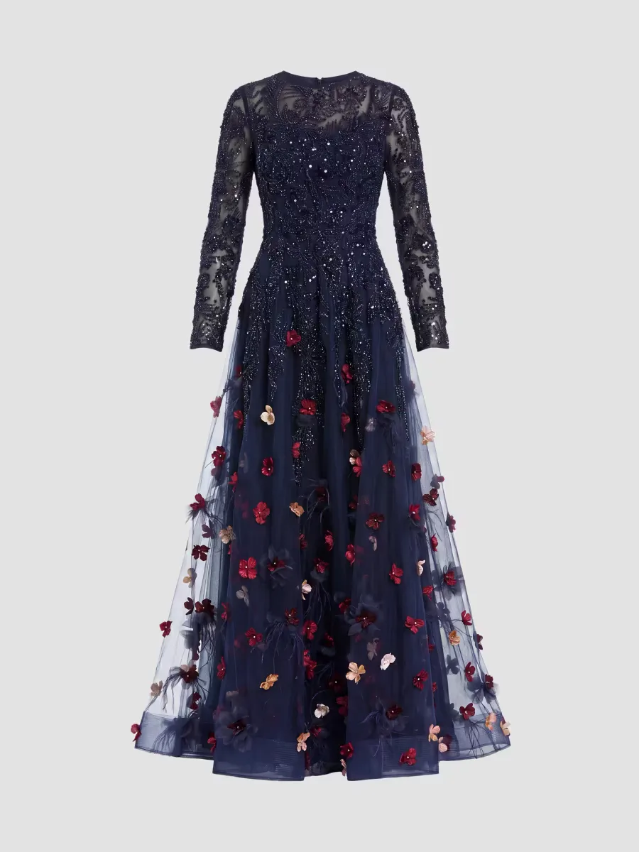 Mac Duggal Embellished Fit & Flare Gown by M.A.C.