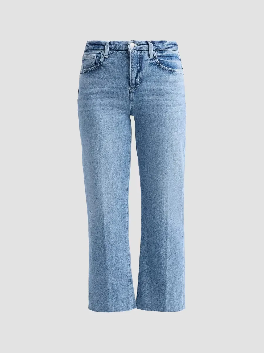 Wanda High-Rise Crop Jeans by L'AGENCE