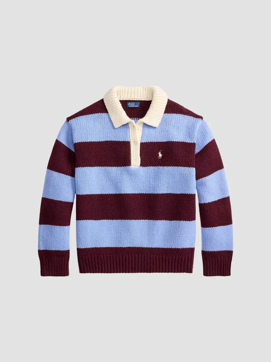 Wool-Blend Rugby Sweater by Polo Ralph Lauren