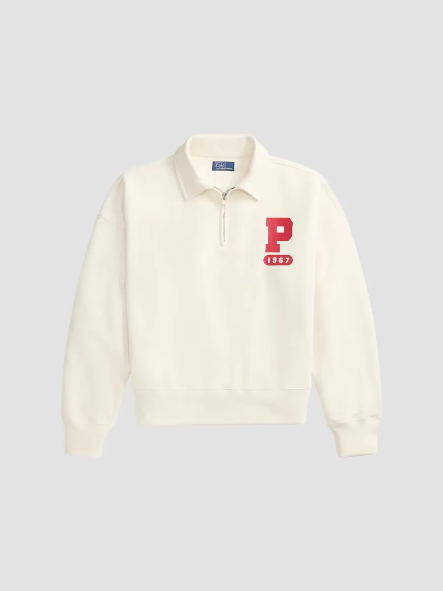 Vintage Fleece Quarter-Zip Sweatshirt by Polo Ralph Lauren