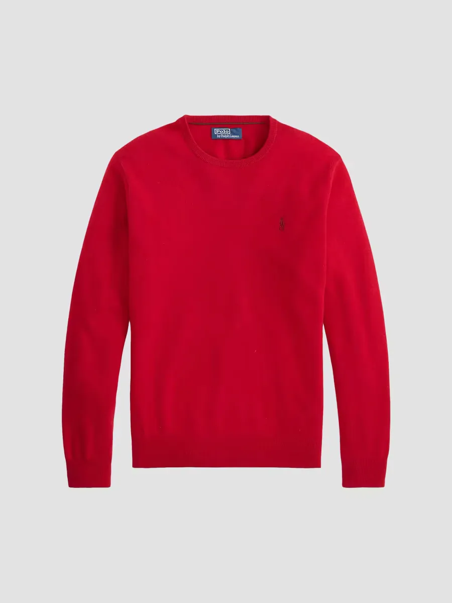Wool Crewneck Sweater by Polo Ralph Lauren