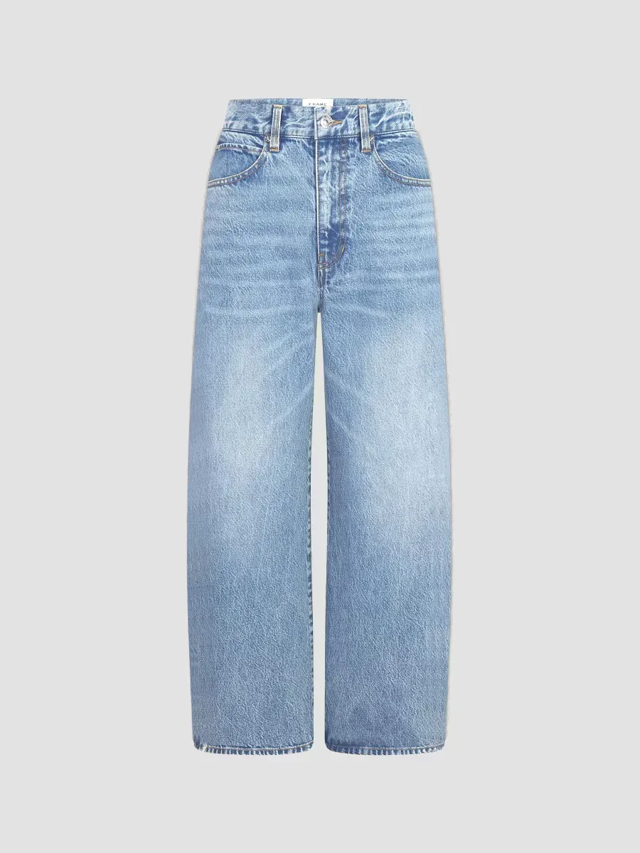 The Crochet Bow Crop Jeans by FRAME