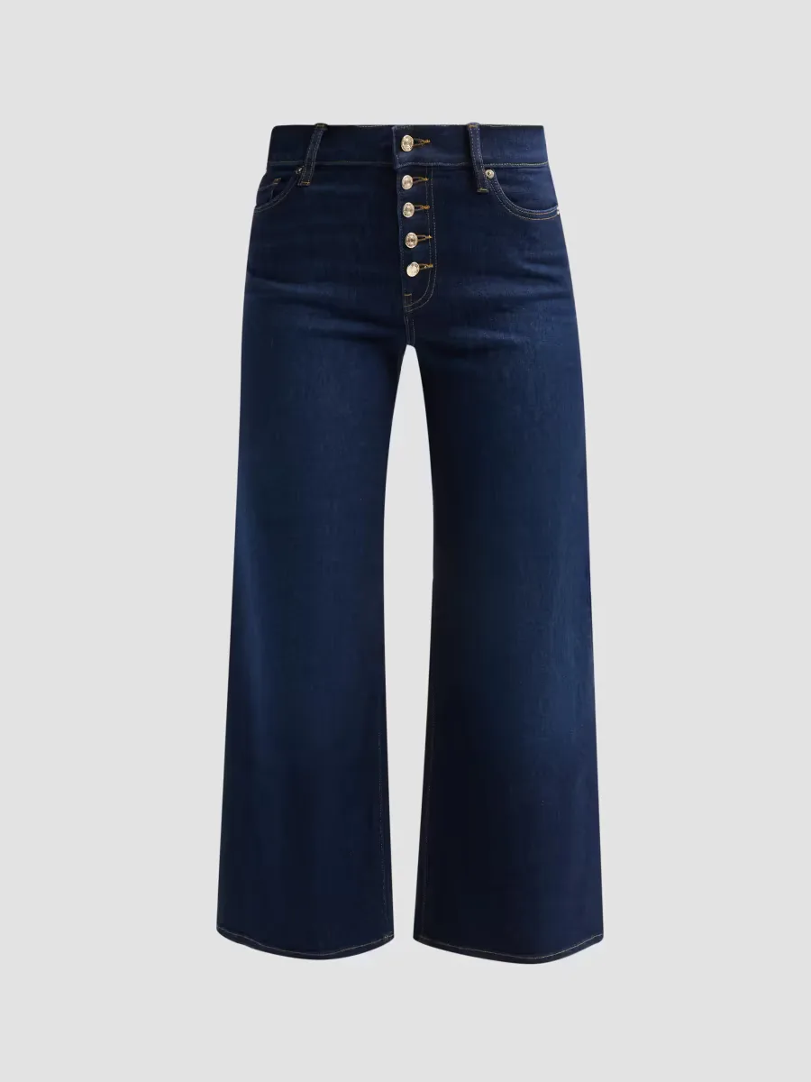 Le Pixie Slim Palazzo Jeans by FRAME