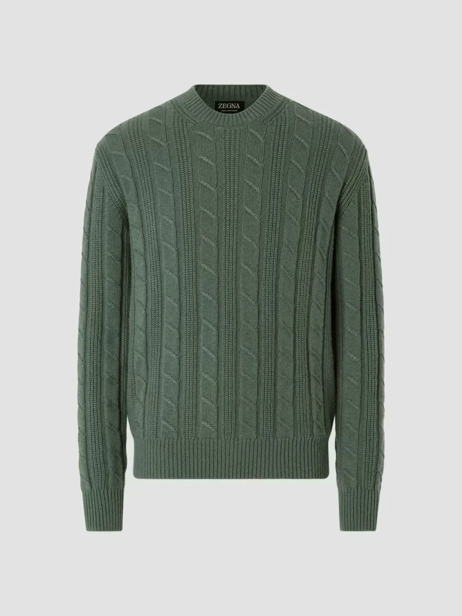 Oasi Cashmere Crewneck Sweater