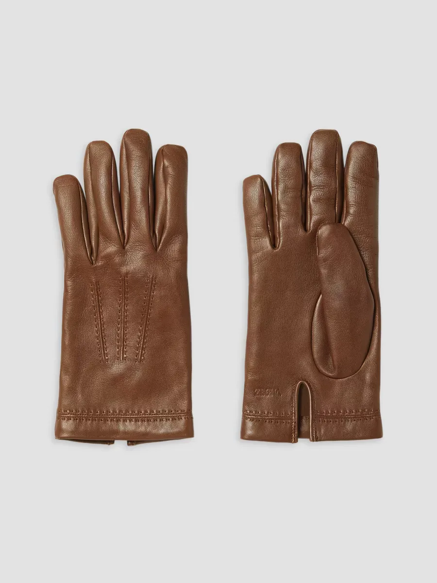 Leather Gloves by ZEGNA