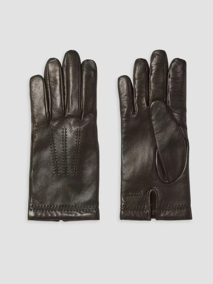 Leather Gloves by ZEGNA