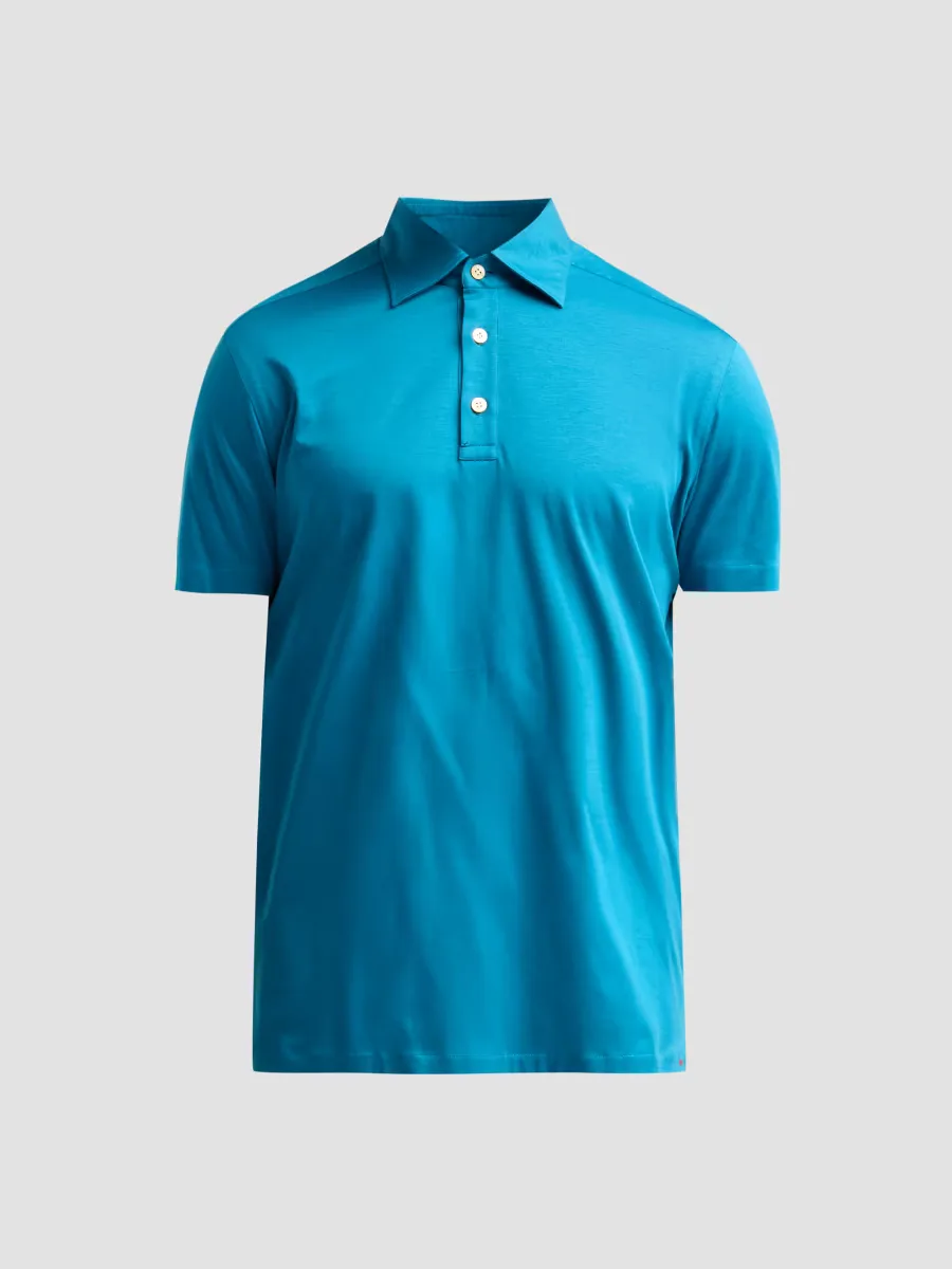Cotton Polo Shirt by Kiton