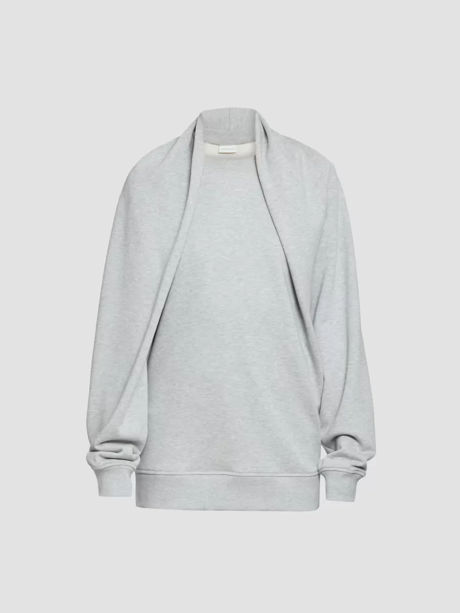 Hadrine Layered Cotton Sweater by Dries Van Noten