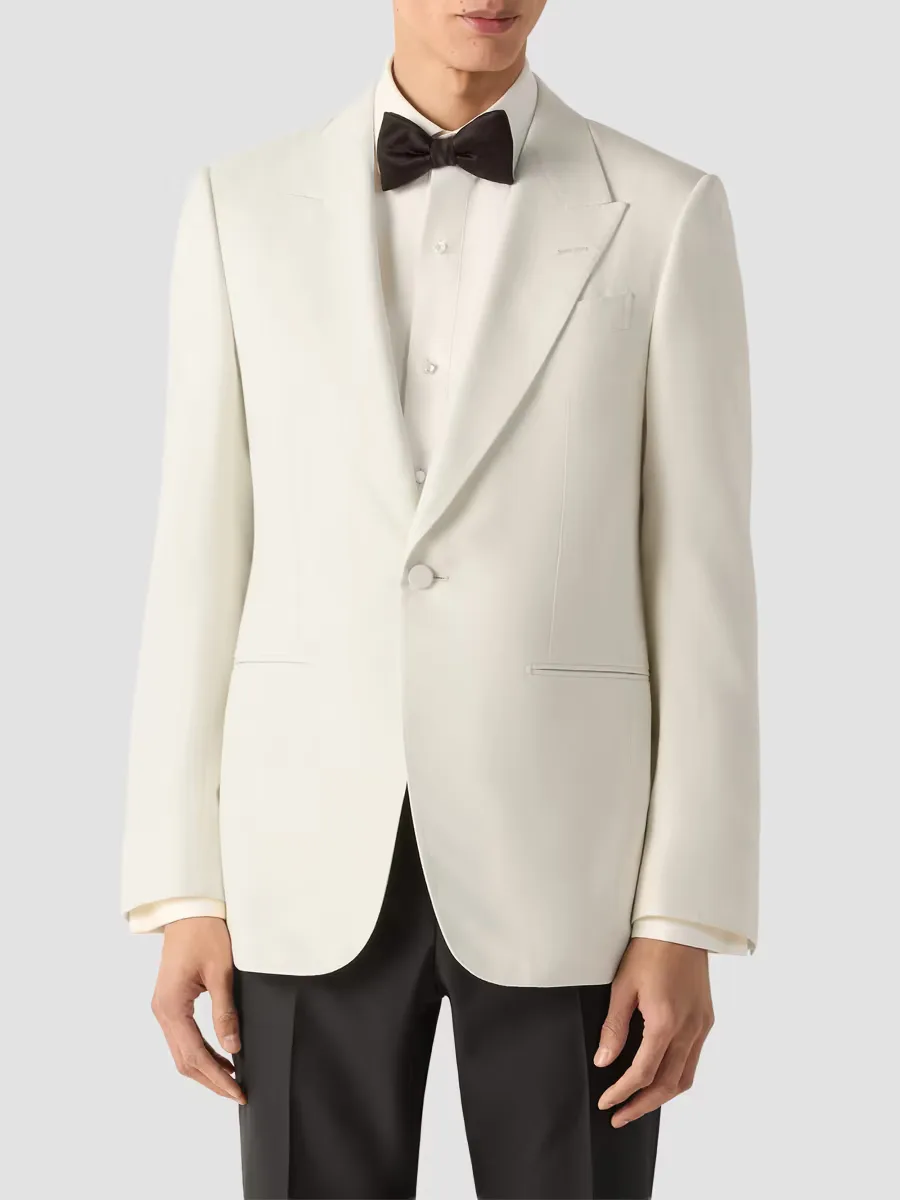Silk Tuxedo Jacket by ZEGNA