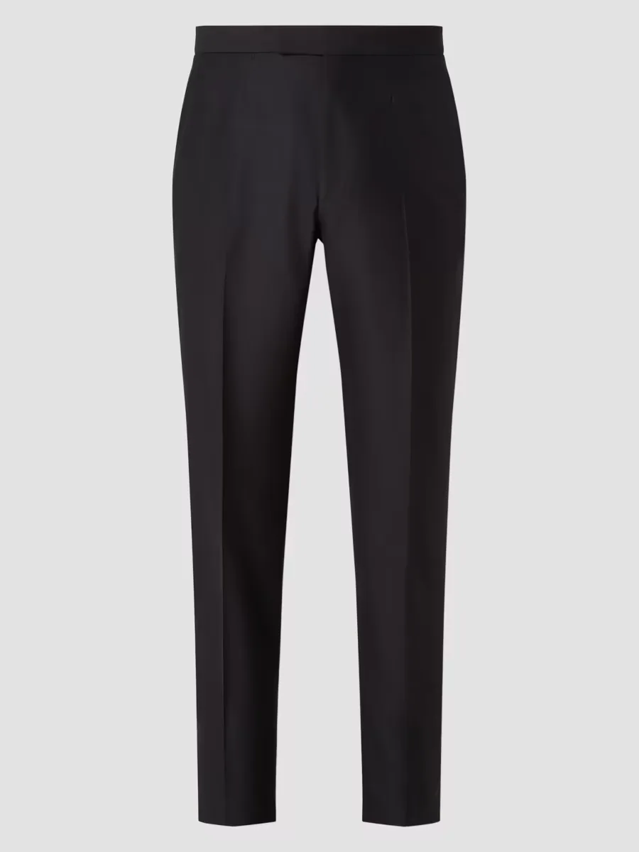 Wool and Mohair Evening Pants by ZEGNA