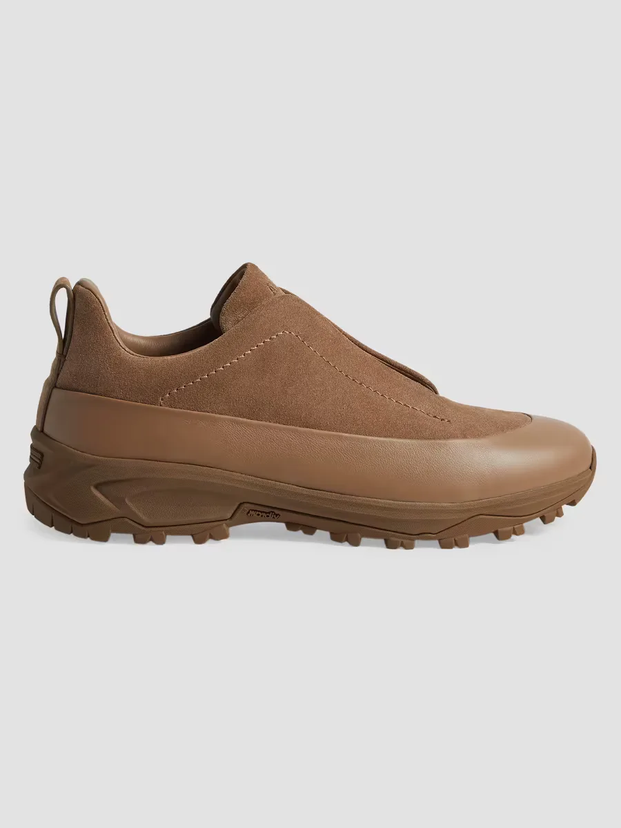 Suede Triple Stitch Monte Sneakers