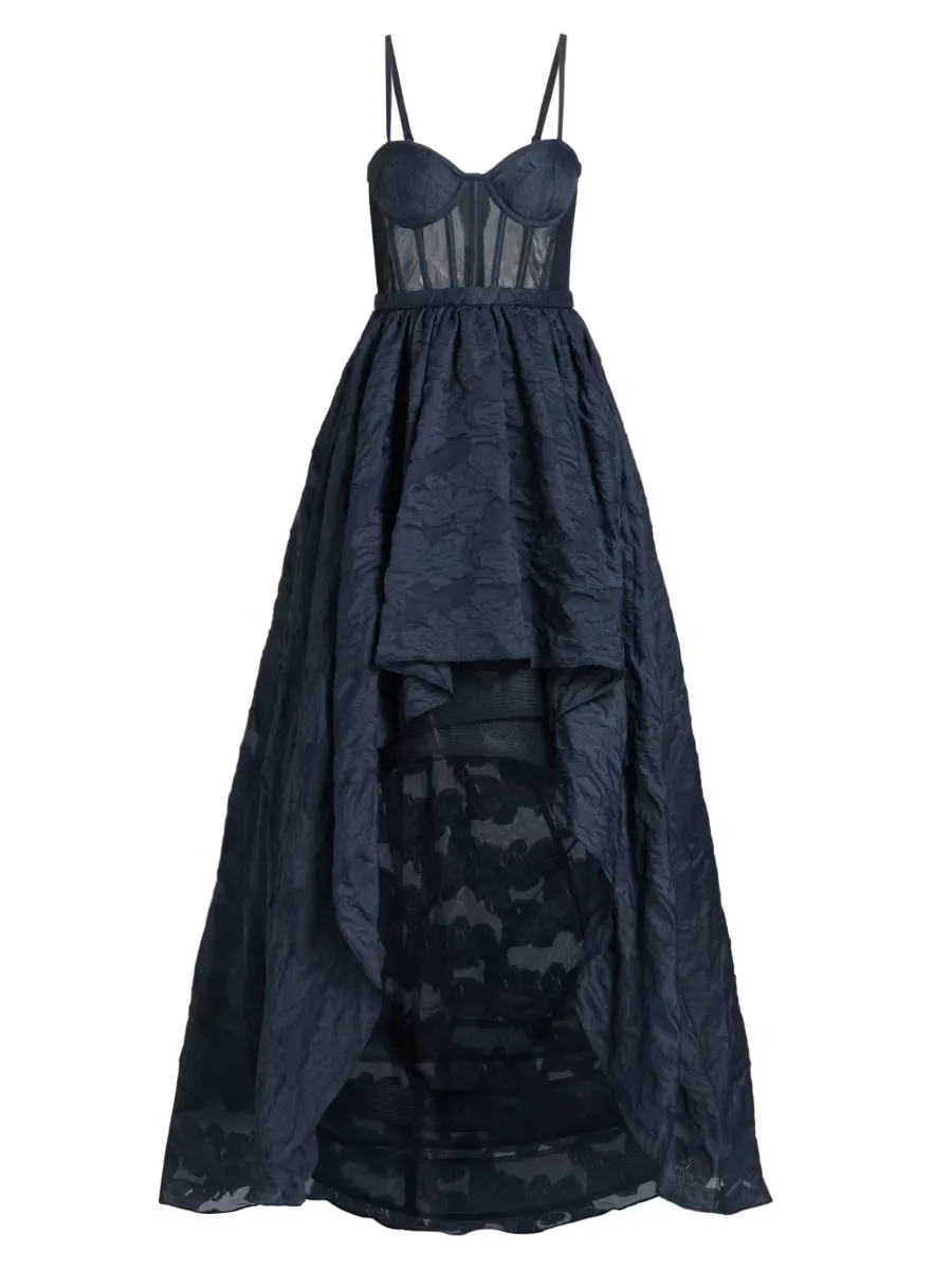 Organza High-Low Gown by BCBGMAXAZRIA