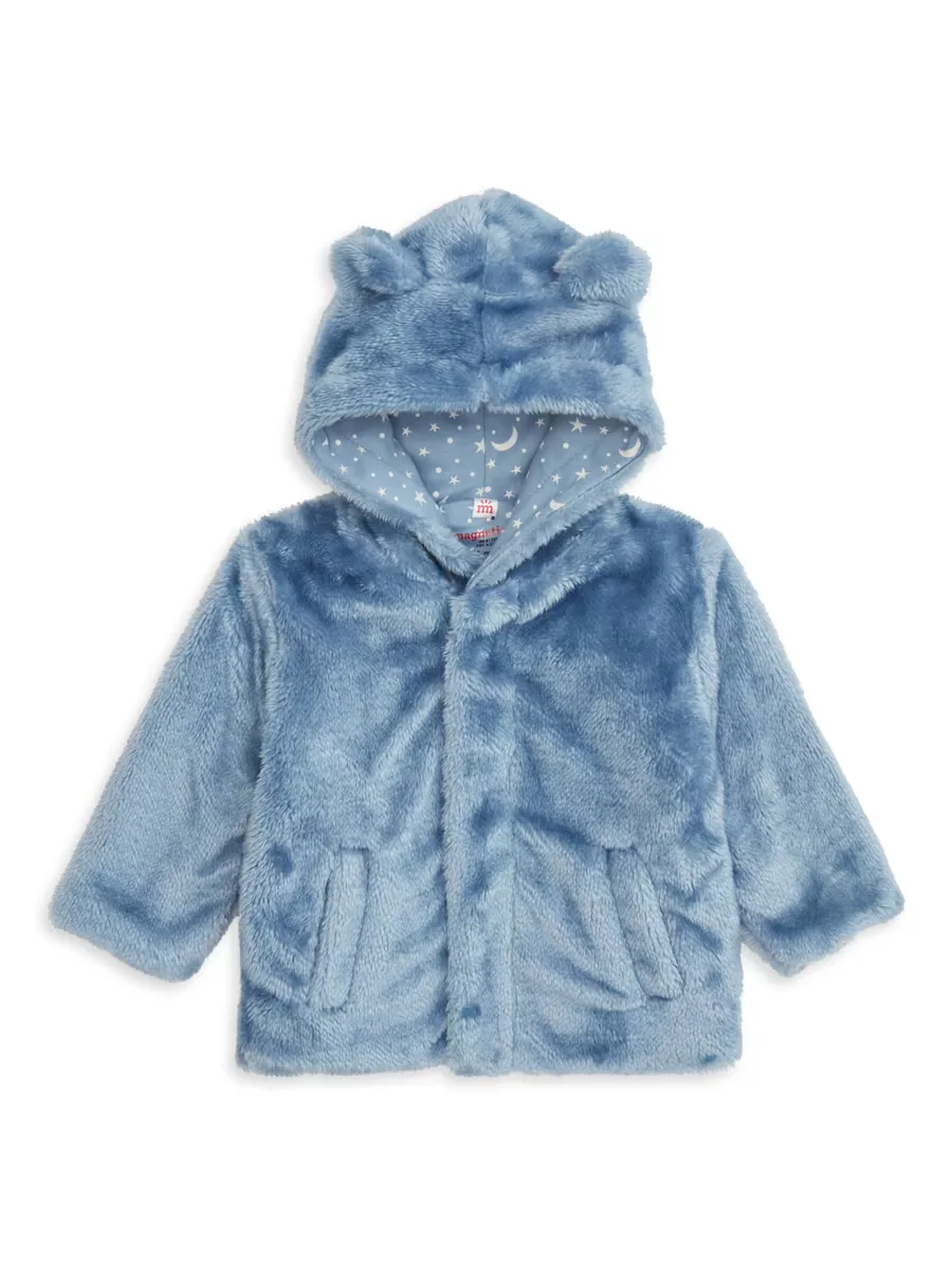 Sky Minky Bear Jacket by Magnetic Me