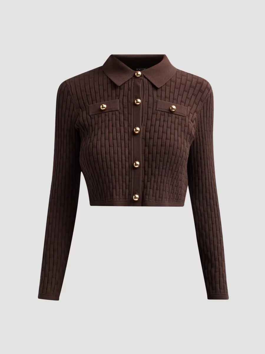 Posie Cropped Jacket by Toccin