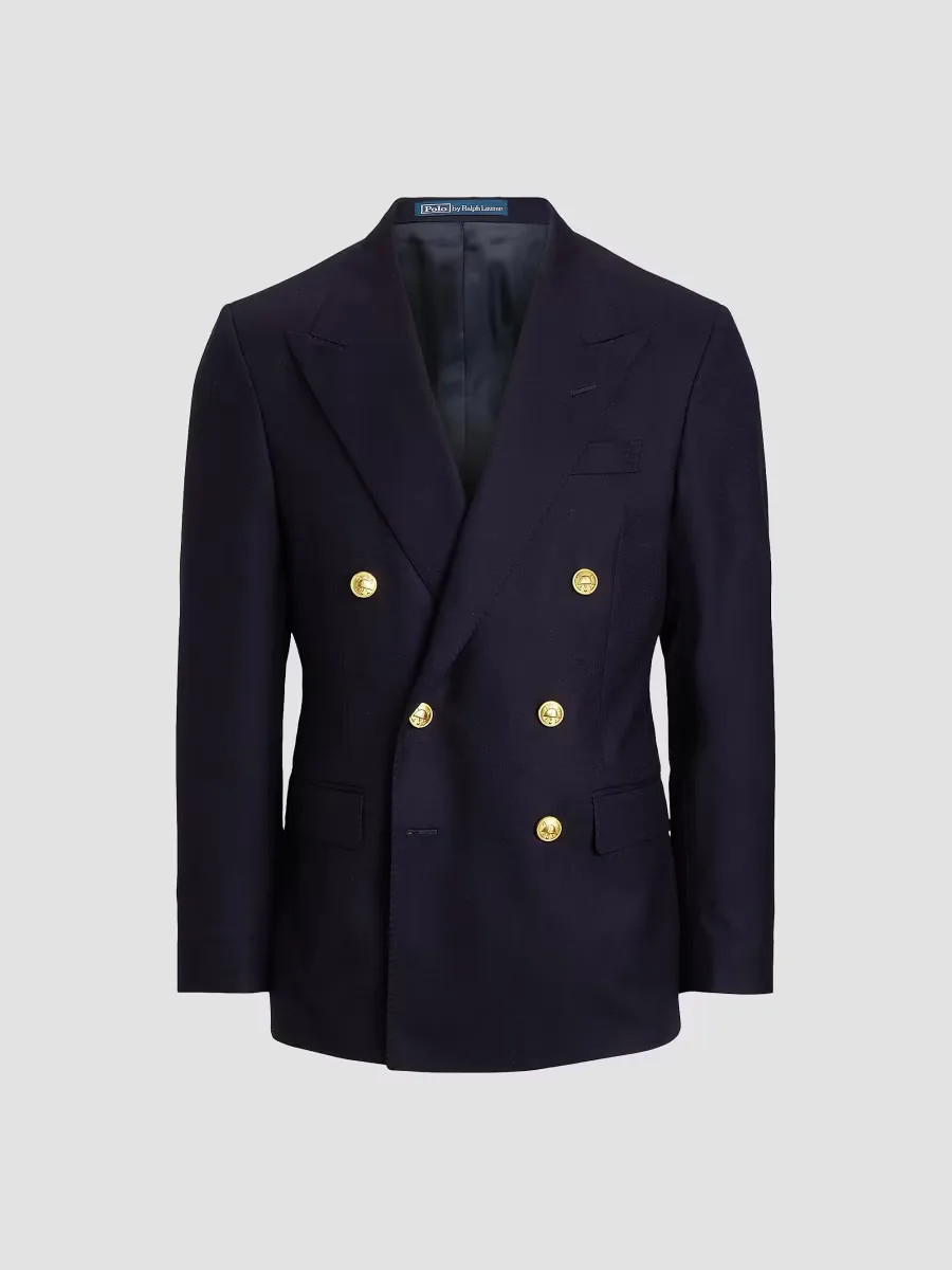 The Iconic Doeskin Blazer by Polo Ralph Lauren