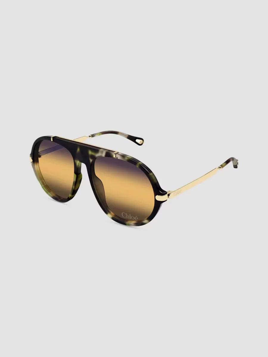 Aly Combi 58MM Pilot Sunglasses by Chloé