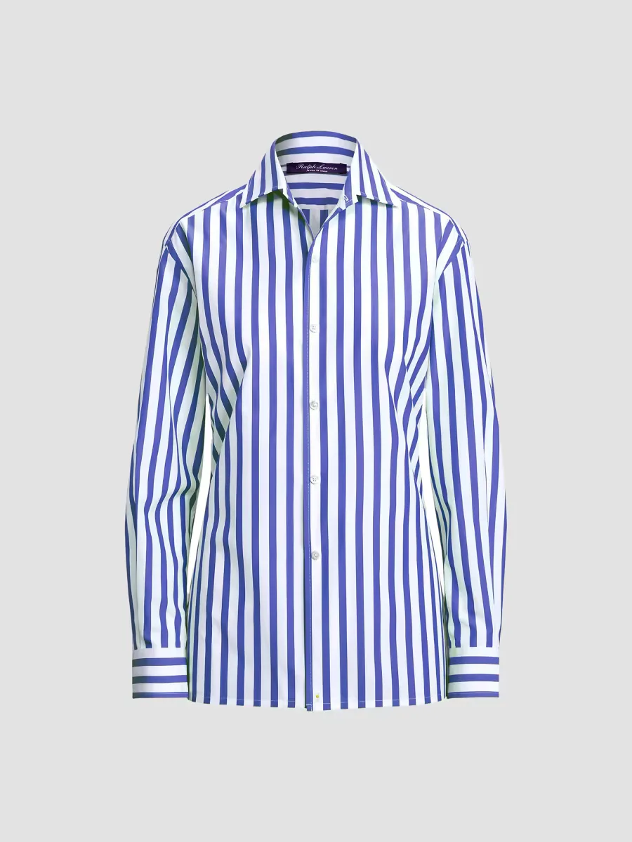 Capri Striped Button-Up Shirt by Ralph Lauren