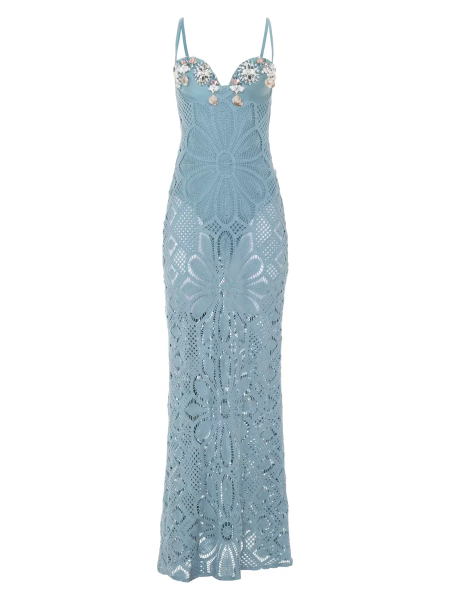 Camila Coelho x PatBo Crochet Maxi Dress by PatBO